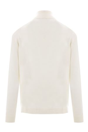 White merino wool sweater ROBERTO COLLINA | RA01003ECRU